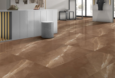 керамогранит ennface armani bronze high glossy 60х120 см