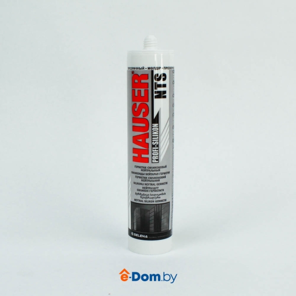 hauser герметик силиконовый нейтральный прозрачный 82015