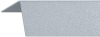 Угол ПВХ с тиснением №103 Серый 30мм