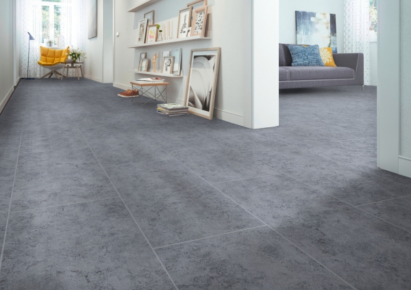 водостойкий spc cronafloor 4v stone мелли грей