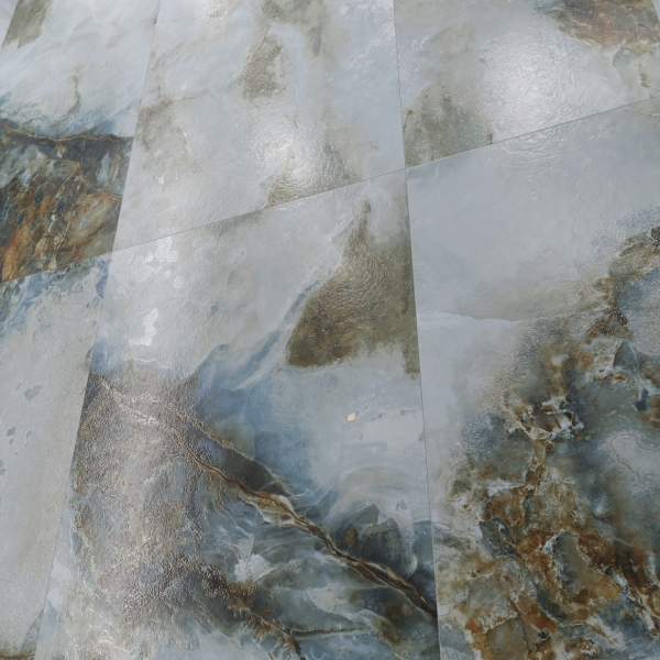 керамогранит primavera jakarta blue punch-carving pc208 120х60 см