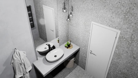 керамогранит ennface porto grey matt 60х120 см