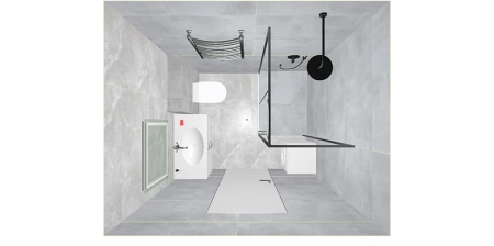 керамогранит ennface sky grey glossy 60х120 см