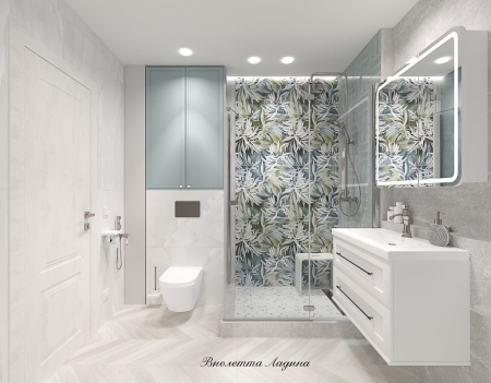 керамогранит ennface camelot grey glossy 7,5х22,5 см