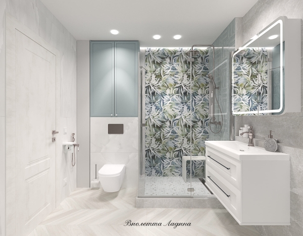 керамогранит ennface camelot grey glossy 7,5х22,5 см