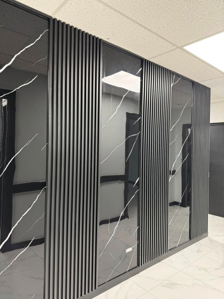 стеновая панель гибкий мрамор sanrelia uv marble № 8264