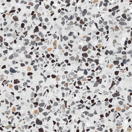 керамогранит пиастрелла terrazzo bianco