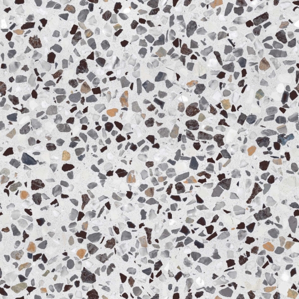 керамогранит пиастрелла terrazzo bianco