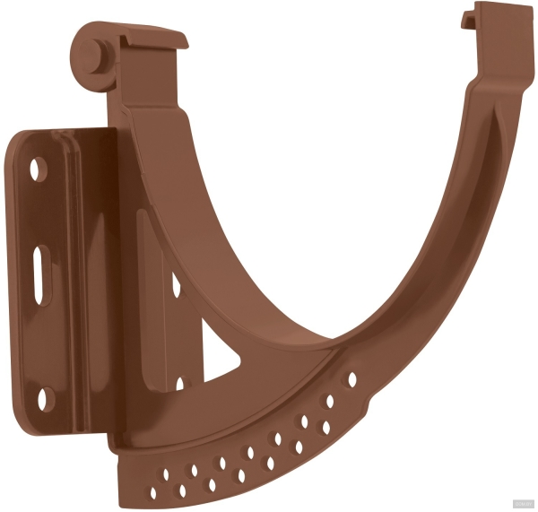 кронштейн желоба коричневый стандарт