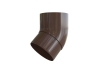 колено трубы 45° коричневое стандарт