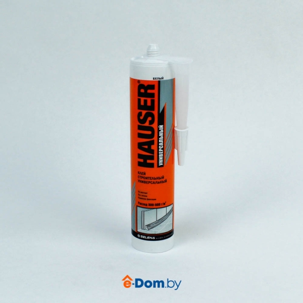 hauser клей строительный универсальный белый 85139