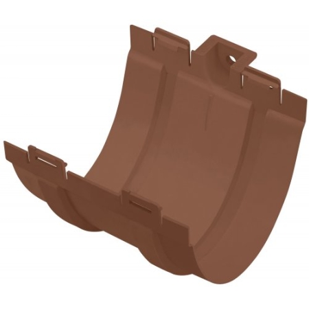 муфта желоба коричневая стандарт